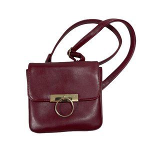 A New Day | Maroon & Gold Crossbody Purse